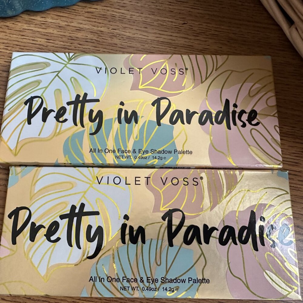 Violet Voss Pretty in Paradise All in One Face & Eye Palette - Picture 2 of 2